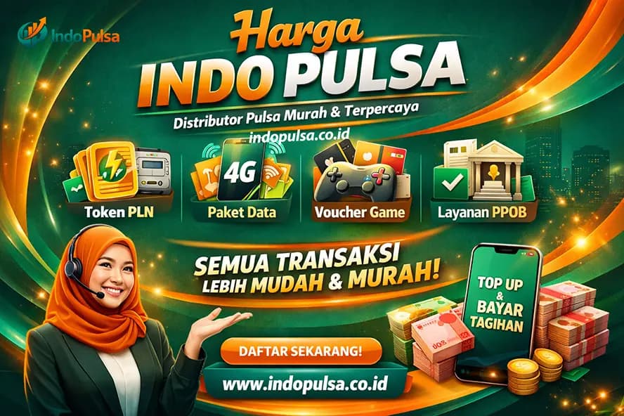 Daftar harga produk Indo Pulsa