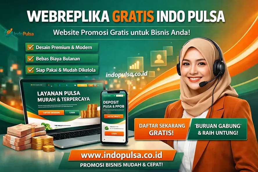 Website Pulsa Gratis Indo Pulsa