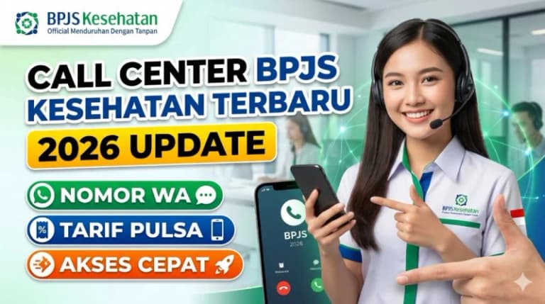 Hubungi BPJS Kesehatan 2026: Nomor WA, Tarif, Akses Cepat Tanpa Ribet