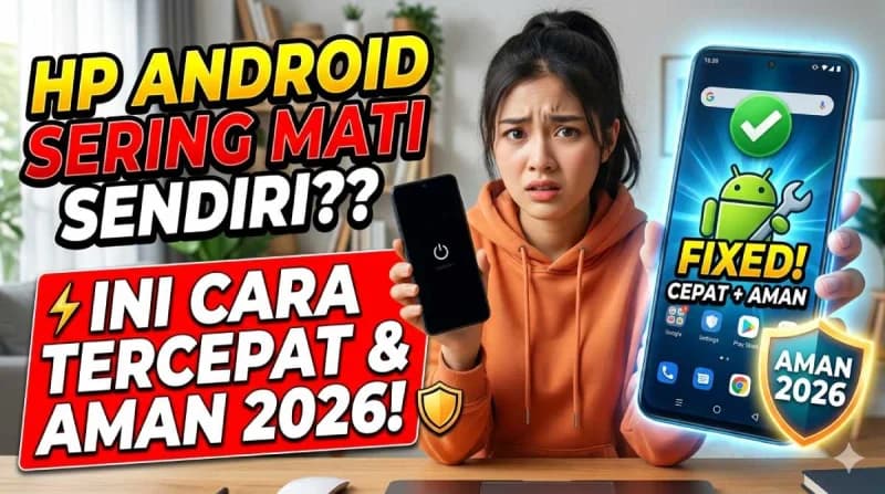 5 Trik Ampuh Atasi HP Android Mati Mendadak Tanpa Ribet di Tahun 2026