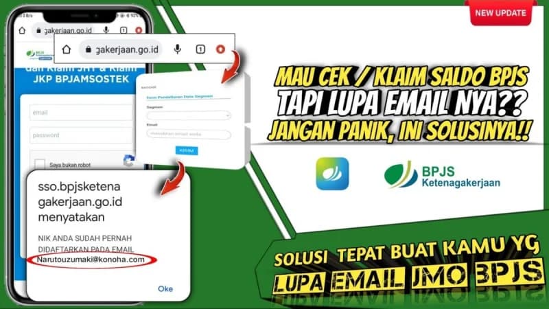 Lupa Email BPJS Ketenagakerjaan? Ini Cara Mudah Mengatasinya di Tahun 2026!