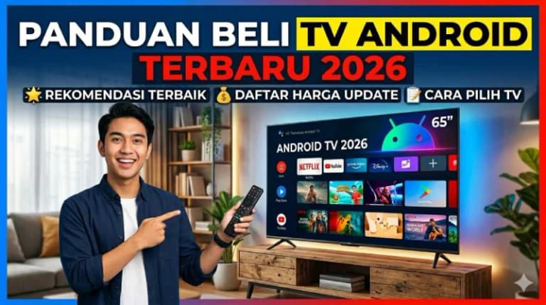 TV Android 2026 Terbaik: Rekomendasi Hemat, Harga Update, Tips Pilih Anti Salah!