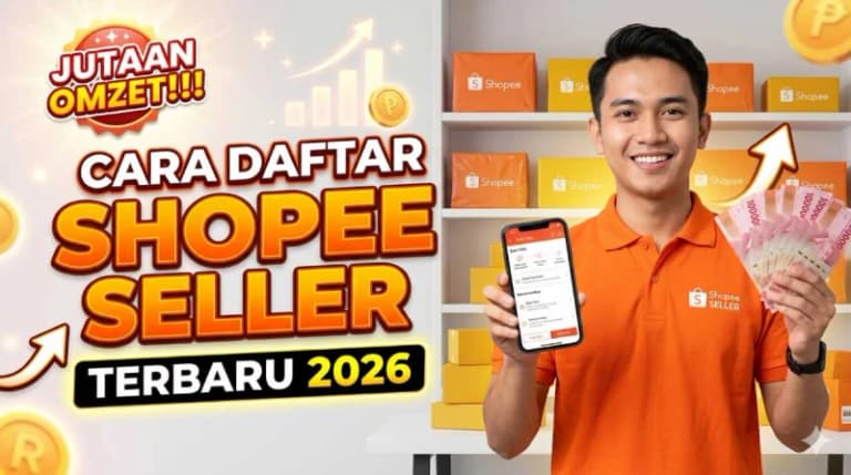 Buka Toko Shopee dengan Omzet Jutaan: Syarat Cara Daftar Seller Terbaru 2026!
