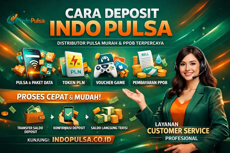 Cara Deposit Agen Indo Pulsa Otomatis