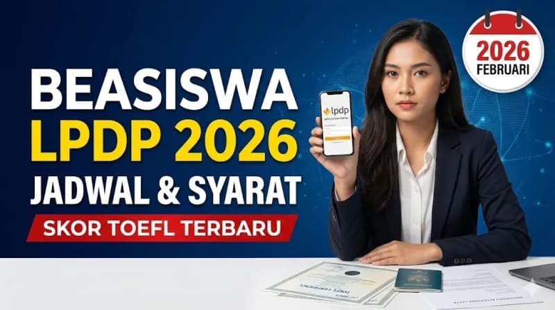 TOEFL LPDP Dalam Negeri 2026: Syarat Resmi Diumumkan, Segera Cek!