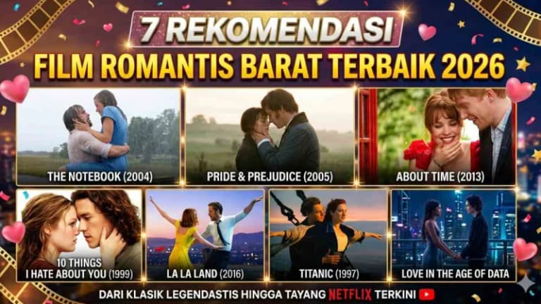 7 Rekomendasi Film Romantis Barat 2026: Perpaduan Kisah Klasik Abadi dan Hit Terbaru di Netflix