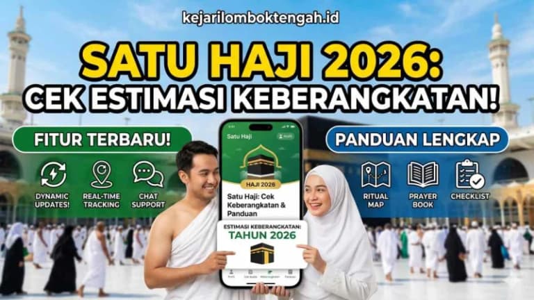 Cek Estimasi Keberangkatan Haji 2026 dengan Aplikasi Satu Haji: Fitur Terbaru Panduan Lengkap!