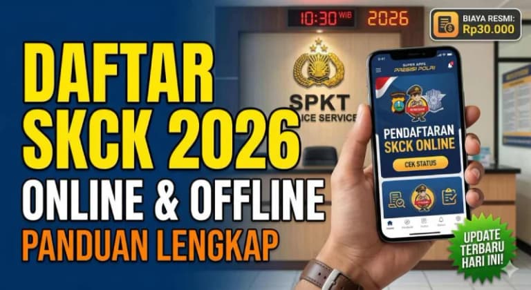 Cara Buat SKCK Online 2026 Lewat HP: Cuma 5 Menit, Ini Syarat Biaya Terbaru!