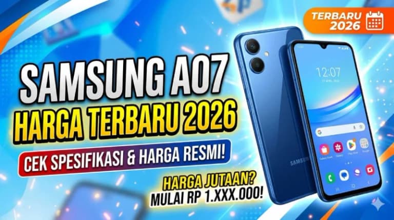 Samsung A07 2026: Harga Terbaru Bocoran Spesifikasi Resmi yang Wajib Kamu Tahu!