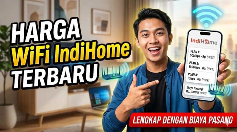 Paket WiFi IndiHome 2026: Daftar Harga Biaya Pasang Terlengkap!