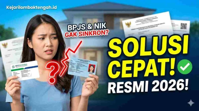 BPJS NIK Bermasalah? Ini Cara Resmi Sinkronisasi 2026 Tanpa Ribet!